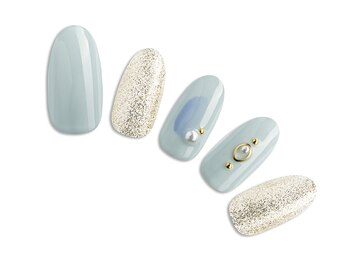 プラスネイル 北千住東口店(PLUS NAIL)/【450】上品シンプル¥6,589