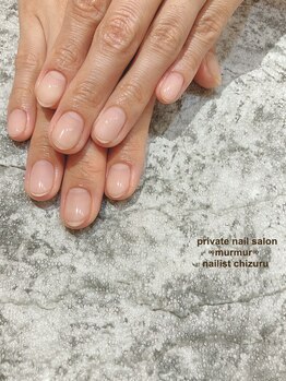 プライベート ネイルサロン マーマ(murmur)/クリアネイル