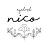 アイラッシュ ニコ(eyelash nico)ロゴ
