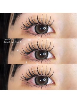 ライル(RILE)/上下Flat lash