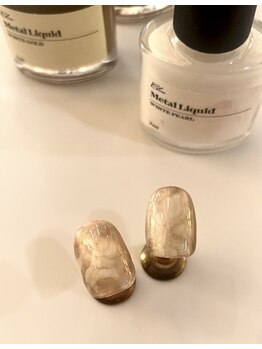 ミントリーフ バイ リート(Mint leaf by Reat)/奥行きインクネイル