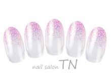 ティーエヌ トライアル厚別店/ラメグラデーション☆人気ジェル