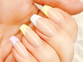 カラフルフレンチネイル★夏色