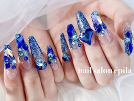 ヘビさん×ファイヤーネイル
