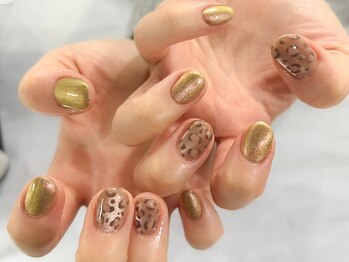 メゾンシンバ(Maison Simba)/Gold x Leopard