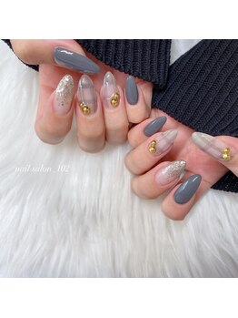 チェックネイル