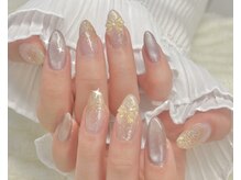 きらきら上品ラメネイル