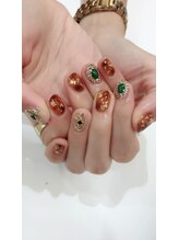 エトワール 大垣店(Etoile)/べっ甲ネイル