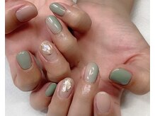 アイラッシュアンドネイル ブルーミン(Bloomin)/グリーン、シェル