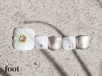 ネイルアンドアイラッシュサロンR/フットトレンド定額デサイン