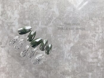 スリー(THREE)/[12月]ニュアンス定額デザイン