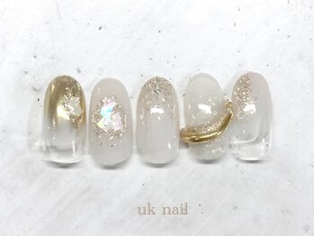 ユーケーネイル(uk nail)/定額アート 7500円