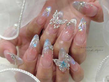 サンミーゴネイル 神戸店(Sunmego Nail)の写真/【シンプルだからこそこだわりたい！】うるツヤの仕上がりずっと続く"マオジェル"でワンランク上の指先に♪