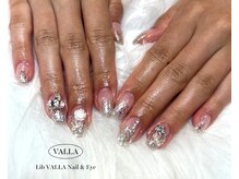 リブヴァラ(Lib Valla)/ラメグラデーションネイル