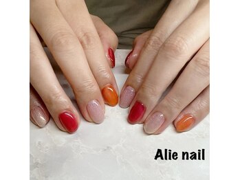 アリーネイル(Alie nail)/【うる艶フォルム】ワンカラー