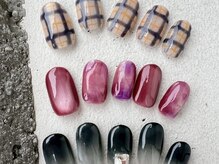 定額サンプルも多数ご用意。フィルイン/ネイルケアもお任せ