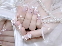 リンドネイル バイ モカ アンド ララ(Lind nail by moca and LaLa)/【mizuki】リボンネイル