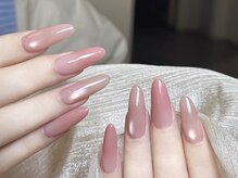 Best Nail 銀座店【ワンホンネイル・スカルプ・パラジェル・上品ジェルネイル】/長さ出しグラテーションネイル