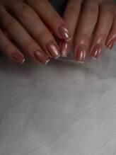 エミュ(e3mu)/マグネットネイル　春ネイル