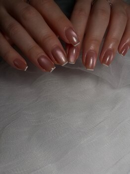 エミュ(e3mu)/マグネットネイル　春ネイル