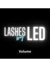 【LED】ボリュームラッシュ400本 (他店付け足しNG) アイシャンプー付き