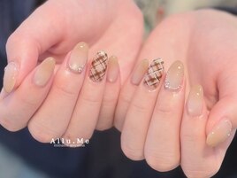 Autumn check design