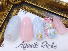 アグニークリッシェ(Agunik Riche)/【ストライプ ネイル】