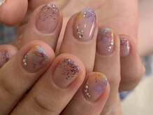 エムスラッシュ ネイル たまプラーザ(M.SLASH)/水彩画ネイル