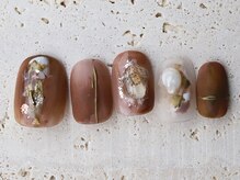 ルフトエーデ(LUFT Ode)/【Art 10】brownマットネイル