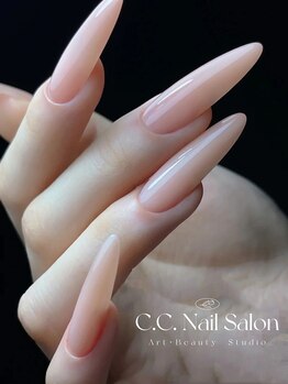 シーシーネイルサロン 池袋(C.C.Nail salon)/チップ長さ出しワンカラー
