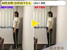 幸せのもり整体院/40代女性/会社員/Yさん