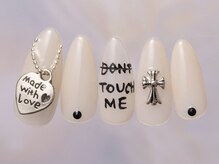 ジェミーネイル シンジュク(Jemiy nail shinjuku)/シンプルシルバーy2k￥8480