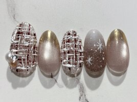 ツイード/マグネット/雪