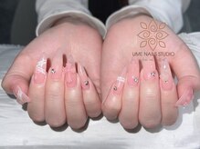 ウメネイルスタジオ(UME NAIL STUDIO)/長さだしやり放題×つけ放題