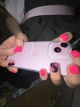 ぷっくりアートネイル