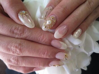 アネラ アイラッシュアンドネイル 六本木店(Anela Eyelash&nail)/☆ストーンアートネイル☆