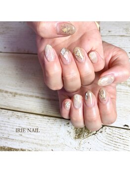 アイリーネイル(IRIE NAIL)/ジェル　手描き６本アート
