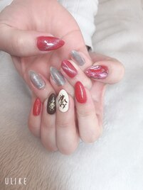 バレンタイン＆マグネットネイル