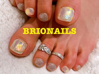 ブリオ ネイルズ(Nail BRIO NAILS)/氷ネイル×フラッシュネイル