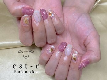 エストアール 博多口店(est-r.)/#ニュアンスネイル