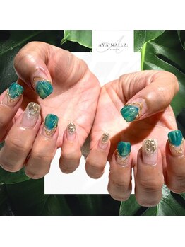 アヤネイルズ アンド アイラッシュ(AYA NAILZ.＆Eyelash)/2022年秋の定額アートコース