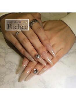 エスフィーネイルサロン リシェル(Esfy nailsalon Richer)/シンプルネイル