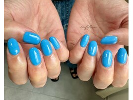～blue　１color　nail～
