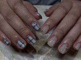 チェックネイル【11.15】