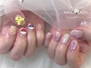 3Dキャラクターネイル