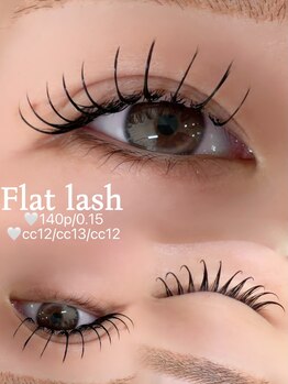 アイモア 一宮店(eye mor.)/フラットラッシュ140本