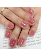 ラムー(Lah mu)/上品オフィスネイル