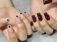 ローズバイ エムウィッシュ 太田川店(Rose by M.wish)/アシメントリ―ネイル