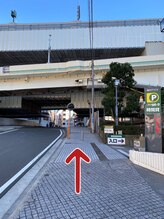 星のアカリ治療院 横浜店/相鉄線改札～当院までの道順９