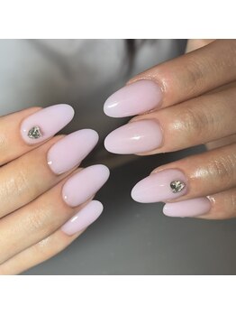 パズルリングネイル(Puzzle.ring Nail)/ベイビーピンク.スカルプxパーツ